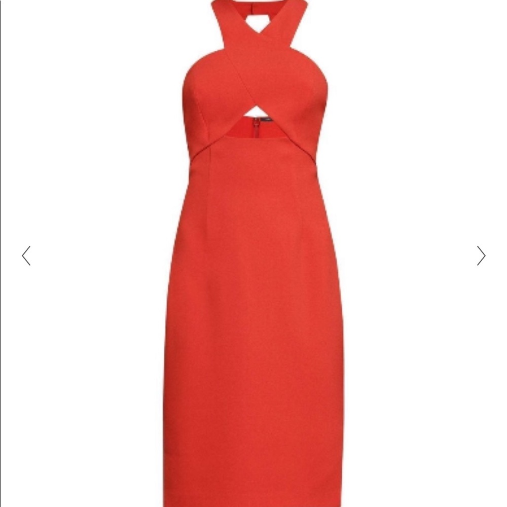 Red Carly BCBGmaxazaria Dress